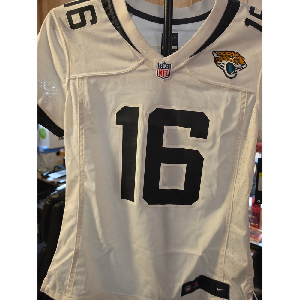 Nike Jacksonville Jaguars Trevor Lawrence 16 Women Jersey White Small - Picture 4 of 4